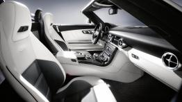 Mercedes SLS AMG Roadster - fotel pasażera, widok z przodu