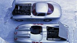 Mercedes 300 SLR - widok z góry