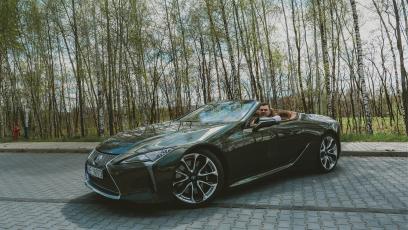 Lexus LC 500 Convertible - dla ludzi z Internetu