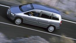 Opel Zafira - widok z góry