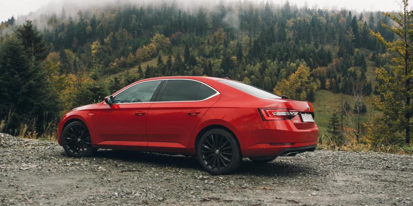 Superb podczas górskiej wyprawy