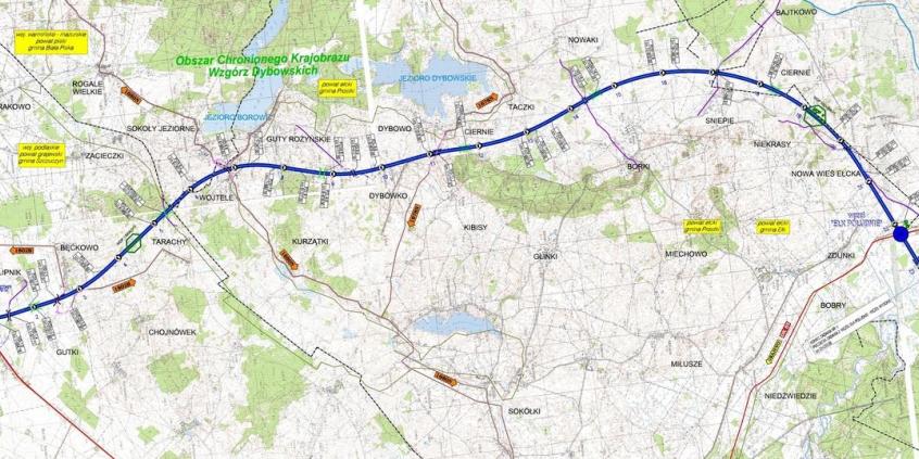 Dłuższa Via Baltica na Warmii i Mazurach