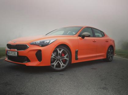 #Kia #Stinger #GT #Orange