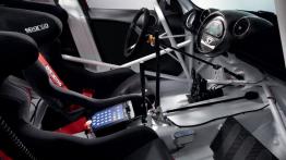 Mini WRC - widok ogólny wnętrza z przodu