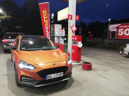 #Ford #Focus #Active #Ecoboost #tankowanie #CircleK