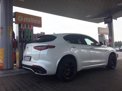 #alfaromeo #stelvio #quadrifoglio #stelvioquadrifoglio #alfaromeostelvio #testdrive #tankowanie #circlek