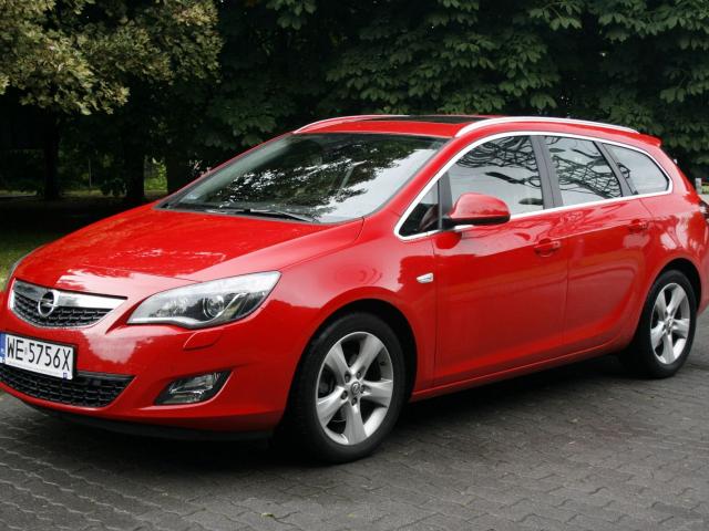 Opel Astra J Sports Tourer - Zużycie paliwa
