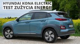 Hyundai Kona Electric 204 KM - pomiar zużycia energii