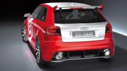 Audi A3 Clubsport - widok z tyłu