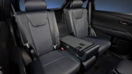 Lexus RX 350 F Sport - tylna kanapa złożona, widok z boku