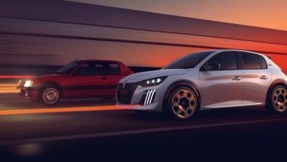 Peugeot e-208 GTi spotka legendę. Elektryczny hot-hatch obok 205 GTi w Paryżu
