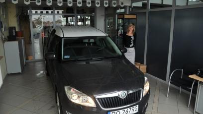 Skoda Roomster - świeżo po odbiorze