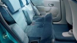 Renault Modus - tylna kanapa