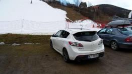 Białe szaleństwo  -  Mazda 3 MPS