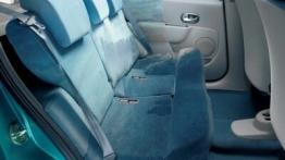 Renault Modus - tylna kanapa