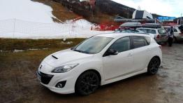 Białe szaleństwo  -  Mazda 3 MPS