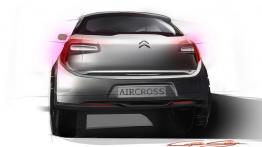 Citroen C4 Aircross - szkic auta