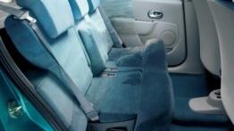 Renault Modus - tylna kanapa