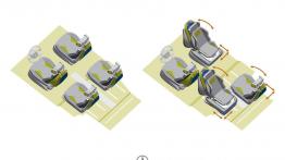 Mercedes F600 Hygenius - szkic wnętrza