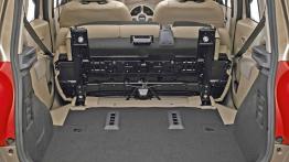 Renault Grand Modus - tylna kanapa złożona, widok z bagażnika