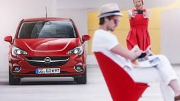 Opel Corsa E (2015) - wersja 3-drzwiowa - widok z przodu