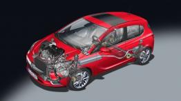 Opel Corsa E (2015) - wersja 5-drzwiowa - schemat konstrukcyjny auta