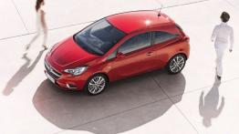 Opel Corsa E (2015) - wersja 3-drzwiowa - widok z góry