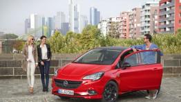 Opel Corsa E (2015) - wersja 3-drzwiowa - widok z przodu