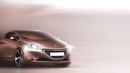 Peugeot 208 - wersja 5-drzwiowa - szkic auta