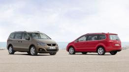 Seat Alhambra 4WD - tył - reflektory wyłączone