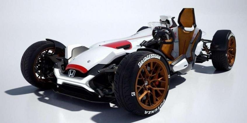 Honda 2&amp;4 Concept - gokart XXI-wieku