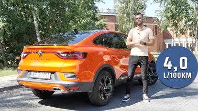 Renault Arkana – z mikrohybrydą pali niewiele