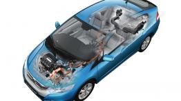 Honda Insight - schemat konstrukcyjny auta