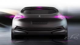 Peugeot HX1 Concept - szkic auta