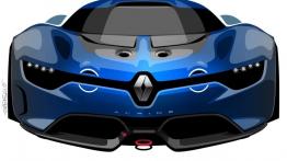 Renault Alpine A 110-50 Concept - szkic auta