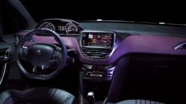 Peugeot 208 XY Concept - kokpit, nocne zdjęcie