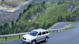 Skoda Octavia Scout - widok z góry