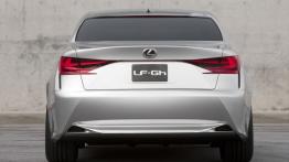Lexus LF-Gh Concept - tył - reflektory włączone