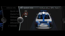 BMW ActiveE Concept - komputer pokładowy