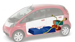 Mitsubishi i-MiEV Concept - szkice - schematy - inne ujęcie