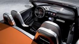 Volkswagen Bluesport Concept - widok ogólny wnętrza z przodu