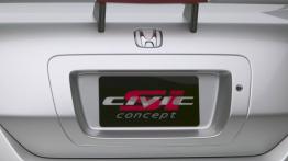 Honda Civic Si Concept - widok z tyłu