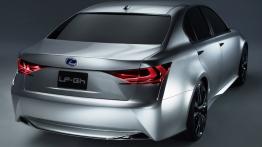 Lexus LF-Gh Concept - tył - reflektory włączone