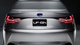 Lexus LF-Gh Concept - tył - reflektory włączone