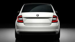 Skoda MissionL Concept - tył - reflektory włączone