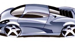 Seat Cupra GT - szkic auta