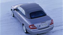 Mercedes Klasa CLK Cabriolet - widok z góry