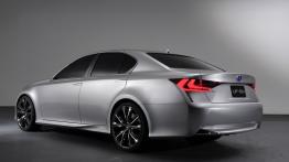 Lexus LF-Gh Concept - tył - reflektory włączone