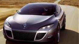 Renault Megane Coupe Concept - przód - reflektory włączone