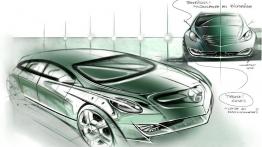 Mercedes Vision GST - szkic auta